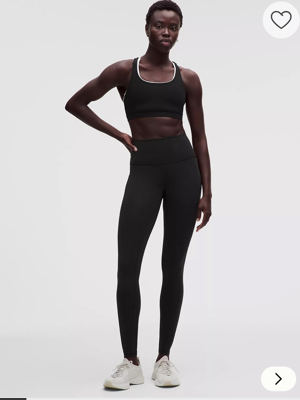 lululemon athletica Black long Leggings